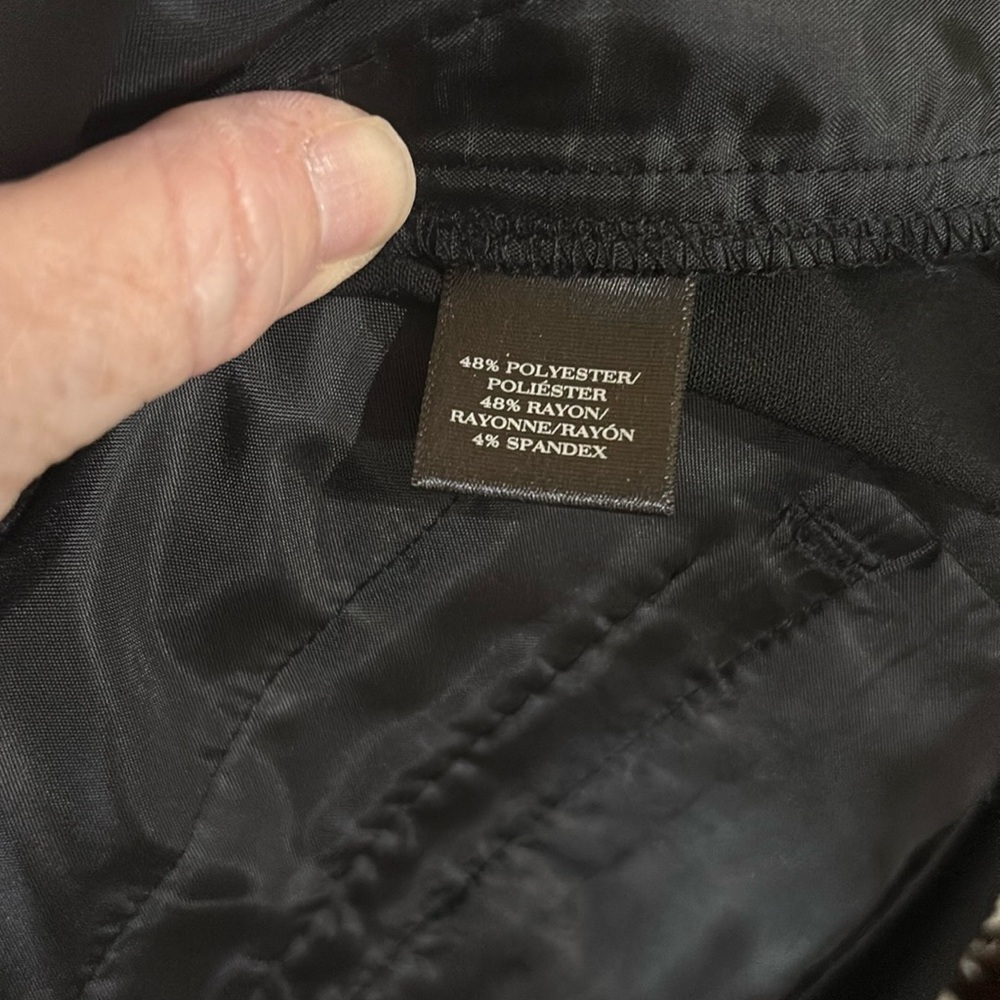 Ann Taylor Sleek Black Trousers - Picture 7 of 7
